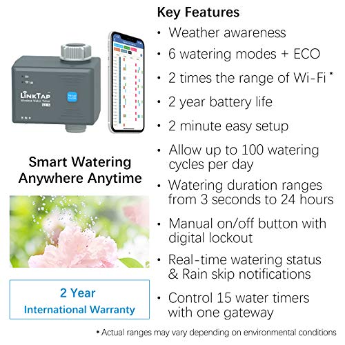 G1S Wireless Garden Watering Timer & Gateway, 2-Year Battery Life - view 5