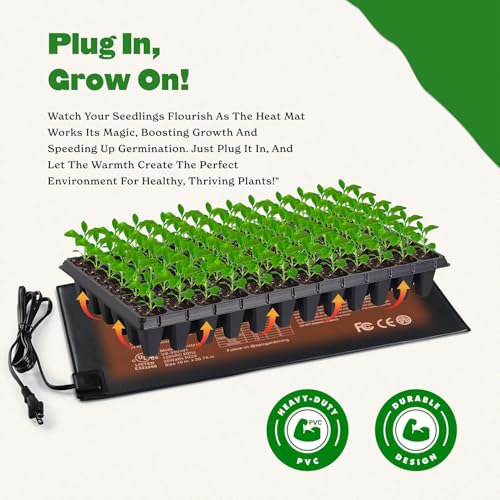Seed Starting Bundle - Heat Mat & LED Grow Light - view 5