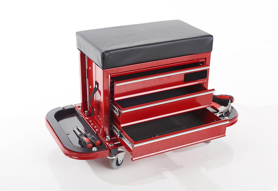 Rolling Toolbox Stool - view 3