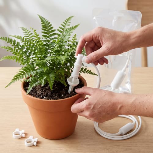 Automatic Plant Waterer s for Potted Plants, Self Watering s for Over, White, 1m Tube for 1 Pot + 2L Water Bag, White - view 6