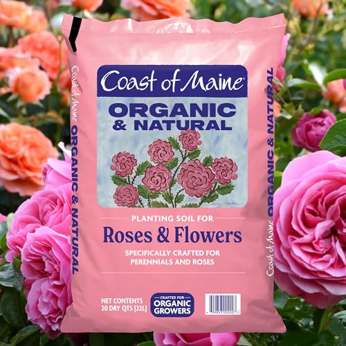 Roses and Flowers, 20qt (Pack of 2) Organic and Natural Planting Soil for Roses, Annual and Perennial Flowers - view 2