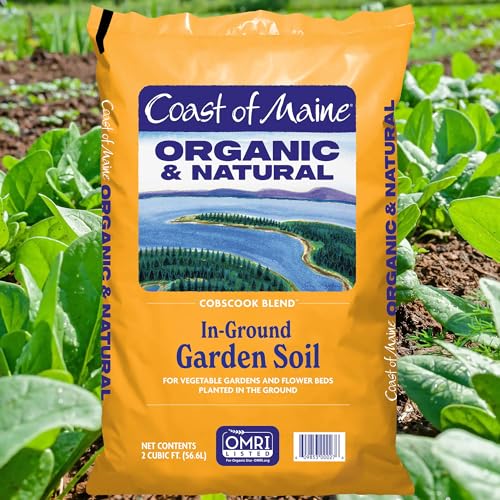 Organic & Natural Cobscook Blend In-Ground Garden Soil - Multi-Use In Ground Garden Soil with Compost & Sphagnum Peat Moss - Annual & Perennial Flower Beds, or Lawn Care (2 cu ft) - view 2