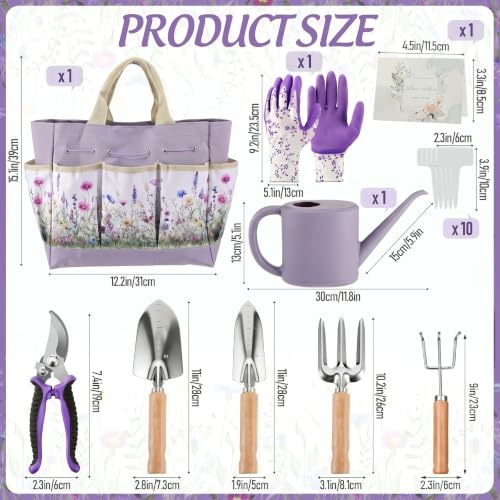 21 Pcs Gardening Gifts for Women Heavy-Duty Garden Tool Set - view 2