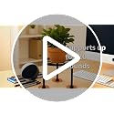 Metal Plant Stand, 9 Inch Round Flower Pot Holder with Guardrail, Black - view 6