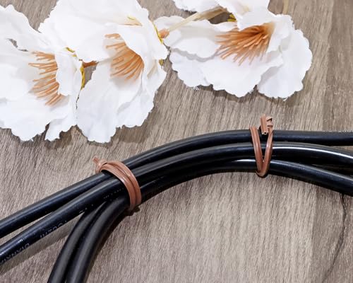 80pcs Plastic Twist Ties Plant Ties Reusable Bread Twist Ties Cake pop Ties Cable Ties Candy Ties for Bags 6 Inch (Brown) - view 5