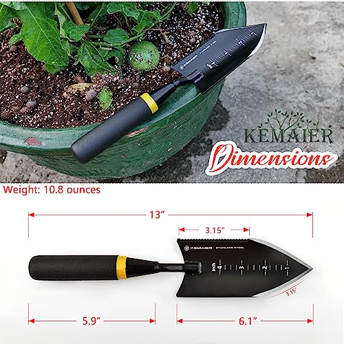 5-Piece Garden Tool Set, Heavy-Duty Stainless Steel Premium Tools - view 2