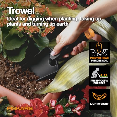 4-Piece Tool Set, Pruning Shears, Trowel, Cultivator & L/XL Gloves - view 3
