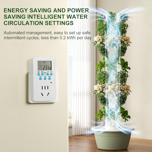 Hydroponics Growing System, Indoor Gardening Kits with LED Grow Light, Vertical Hydroponic Tower for Home Garden, Complete Hydroponic Setup, Ideal for Fresh Herbs and Vegetables - view 4