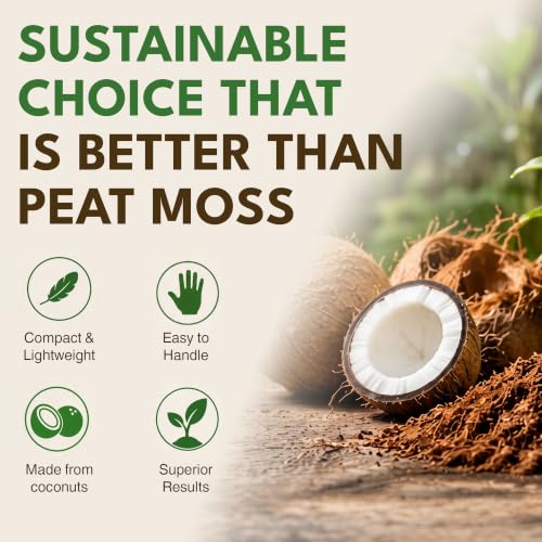 Coco Peat Garden Soil, Concentrated Peat-Free Potting Mix - view 2