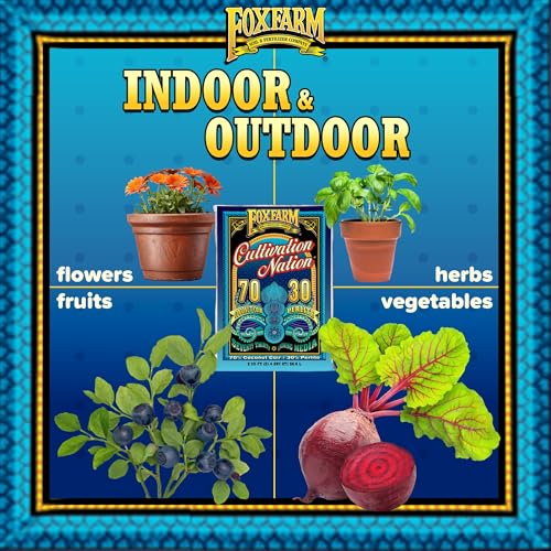Cultivation Nation 70:30 Growing Media, 2cu ft - Mix of Coconut Coir and Perlite - Provides Aeration and Drainage, Use for Indoor/Outdoor Container Gardens - view 4