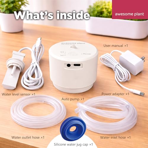 Automatic Watering System for Hydroponics Growing System, Auto Top Off System with Universal Indoor Hydroponic Garden Sensor and Water Jug Pump, Auto Water Refiller for 5 Gallon Bottle - view 4