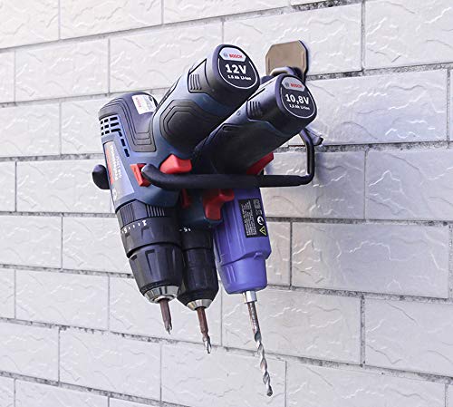 2Pcs Garden Power Tool Hanger, String Trimmer Hangers, Weed Eater Wall Mount, Weedeater Rack, Leaf Blower Holder, Chainsaw Hanging Hooks, Perfect for Garage Tool Organizers and Storage, No Trimmers - view 3