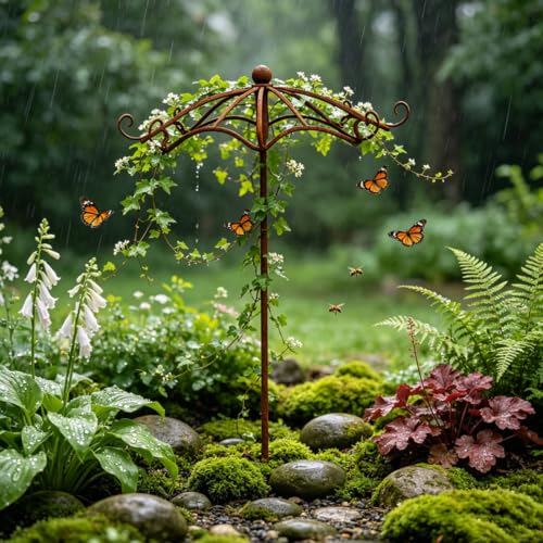 Potted Plant Trellis Umbrella Stake - view 4
