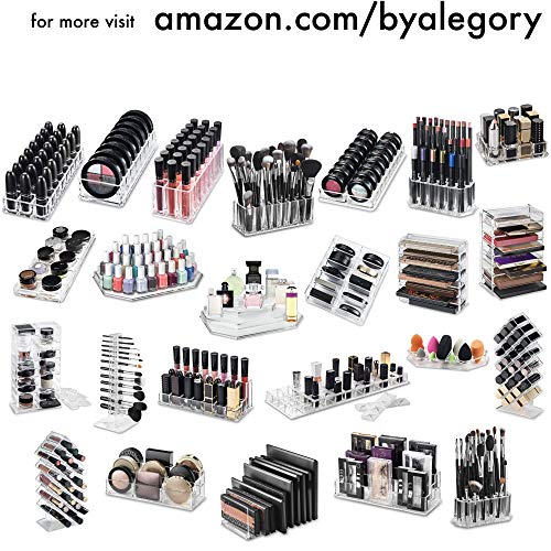 Acrylic Nail Art Tool Organizer Storage for Storing Pro Beauty Finger Nailcare Art Kit Tools Makeup Display Case Refillable Container Holder Organization - view 6
