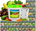 30,000+ Non-GMO Heirloom Seeds, 30 Fruit & Vegetable Varieties