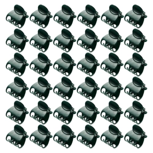 60pcs Plastic Plant Vine Support Clamps, Quick Clip Garden Clips