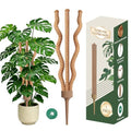 3-in-1 Moss Pole, Bendable 30IN Monstera Plant Support for Indoor-1 Pack