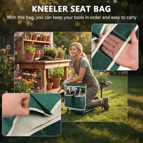 Garden Tool Bag 600D Oxford Cloth 12.6 X 12.2 X 0.1 in - view 6
