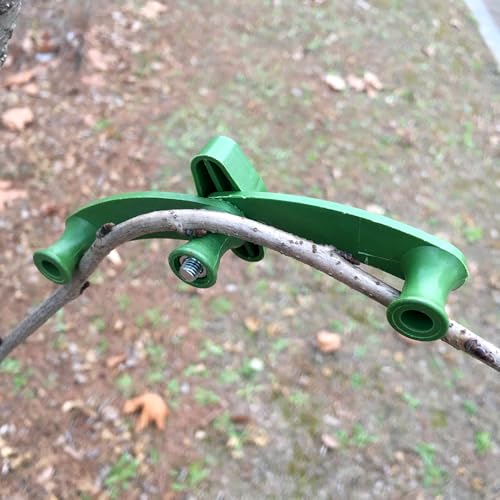 8PCS Twig Bending Clips, Adjustable Plant Branch Benders, Reusable Garden Branch Training Tools, Fruit Tree Direction Growth Accessories, Bonsai Angle Control Helper, Green - view 3