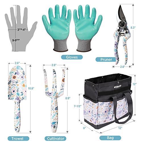 5PCS Garden Tool Set, Aluminum Heavy Duty Gardening Tool Set - view 2