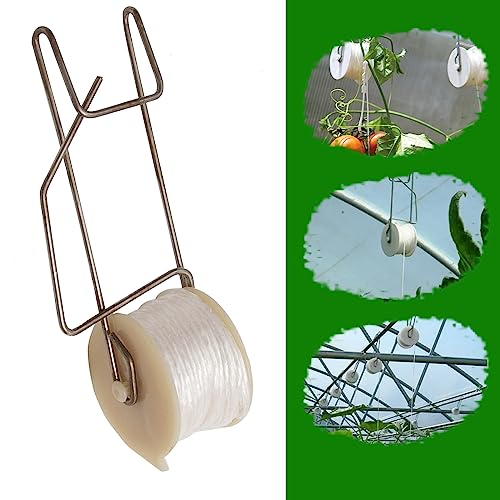 20pcs Plant Climbing Hooks Tomato Roller Hooks, Tomato Support Hooks Garden Hooks for Tomato Vine Flower Plant Twine Crop - view 2