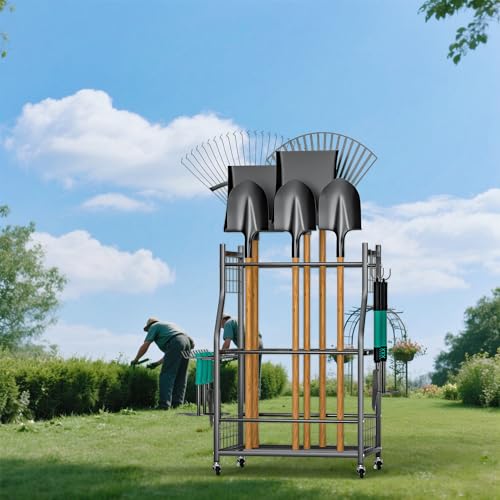 Garden Tool Organizer Stand, Garage Tool Storage Organization - view 7