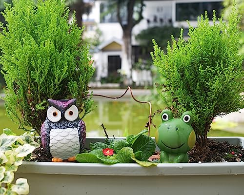 Owl Shaped Self-Watering Spikes - Effortless Plant Care for Your Garden, Whimsical and Charming Design for Indoor and Outdoor Plants, Keep Your Plants Hydrated While on Vacation - view 6
