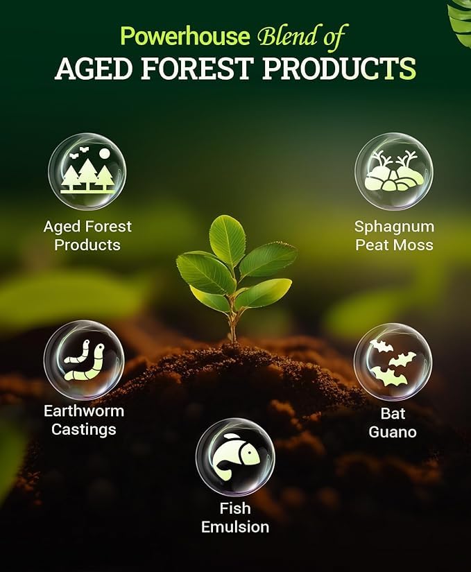 Ocean Forest Potting Soil with 2 Plant Tags, 12qt - view 3