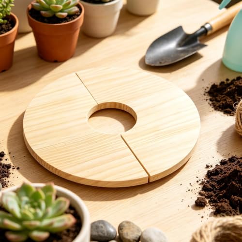 Dig-Free Soil Cover Planter Shield for Home Balcony Kitchen Living Room Off - view 3