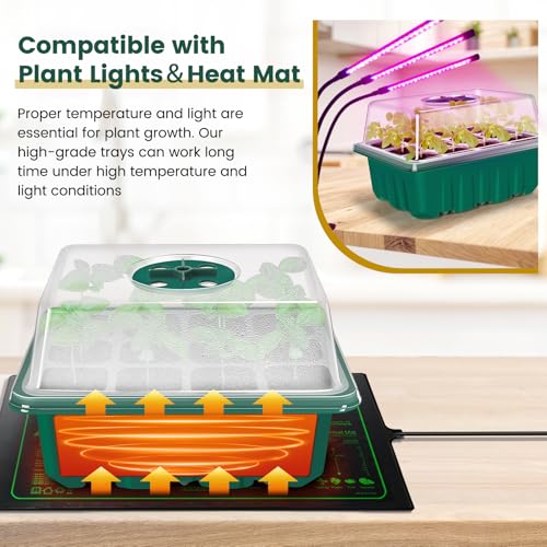 3rd Gen Seed Starter Tray, 10 Pack Seed Starter Kit, 120 Cells - view 6