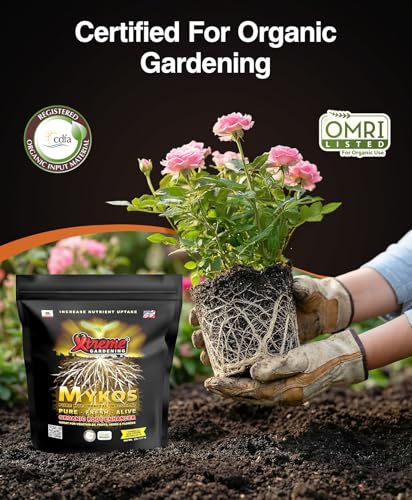 Mykos Mycorrhizae for Plants- Granular Mycorrhizal Fungi Root Inoculant, OMRI Listed Organic Biofertilizer for Stronger Roots & Nutrient Uptake (20 lbs) - view 4