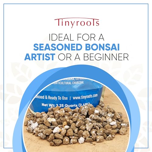 Tinyroots Deciduous Blend Bonsai Soil - 2.5 Gallon, Organic Bonsai Dirt Formulated for Maple, Hornbean, Elm and Other Deciduous Bonsai Trees - view 3