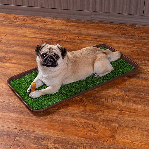 All Weather Boot Tray Extra Large 40"x20" - Brown Plastic Shoe Mat - view 7