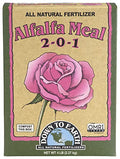 Organic Alfalfa Meal - Plant Food for Roses, Bulbs, Flowers and Ornamentals 2-0-1, 4 lb