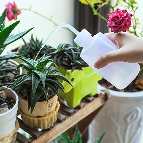 Squeeze Washing Bottle Succulent Watering Bottle 250ml + 500ml Water Squirt Irrigation Squeeze Sprinkling Can Plastic Wash Plant 2pc - view 5