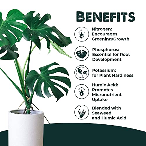 Soil Hume Seaweed Humic Acid 32 Ounce + 4-6-8 All Purpose Plant Food 32 Ounce + Micro Booster Chelated Micronutrients 32 Ounce - Indoor Plant & Outdoor Garden Bundle - Simple Grow Solutions - view 5