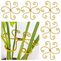 Monstera Plant Support Stakes for Indoor Plants, Gold, 5 Pack