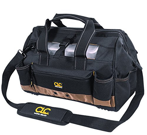CLC 1534 16 in. Tote Bag with Top Plastic Tray, 23 Pocket