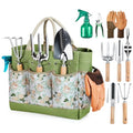 Heavy Duty Gardening Tools with Handbag, Gardening Gifts for Women