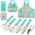 Garden Tool Set Gift for Mom,Gardening Kit Apron,Glove,Bag for Women
