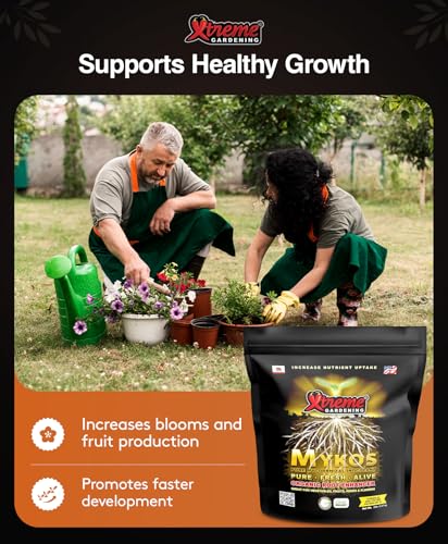 Mykos Mycorrhizae for Plants- Granular Mycorrhizal Fungi Root Inoculant, OMRI Listed Organic Biofertilizer for Stronger Roots & Nutrient Uptake (20 lbs) - view 5