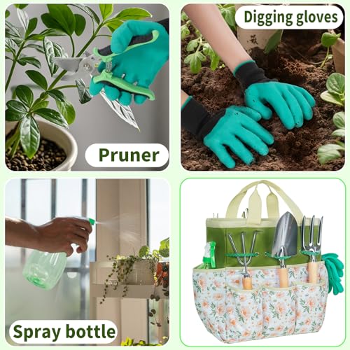 Garden Tool Set with Bag and Gloves - view 3