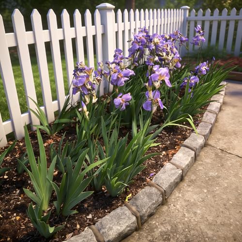 20 Pieces 36 inch Green Single Stem Plant Stakes Flower Support Rings, Gardening Planter Cages for Single Stem Flowers, Amaryllis, Peony, Lily,Narcissus Gladiolus Stakes - view 5