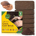 Organic Coco Coir Bricks (6 Pack) - Enriched Coco Coir for Plants