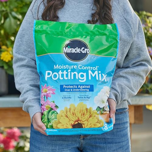 Moisture Control Potting Mix, For Container Plants, Protects against Over- and Under-Watering, 8 qt. - view 3