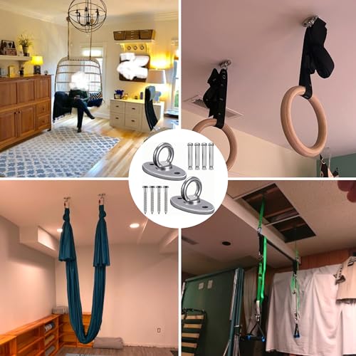 Ceiling Mount Stainless Steel Swing Hanger Wall Ceiling Anchor - view 2