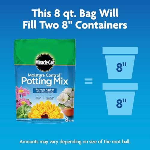Moisture Control Potting Mix, 8 qt. (2-Pack) - view 7