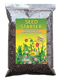 Seed Starter Soil Mix for Germination and Growth, Made in USA, 4 Dry Quarts