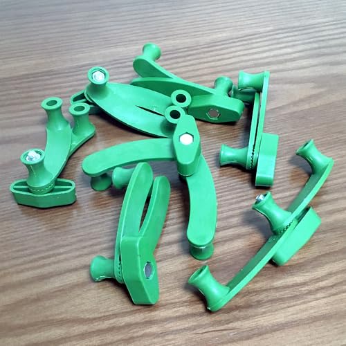 8PCS Twig Bending Clips, Adjustable Plant Branch Benders, Reusable Garden Branch Training Tools, Fruit Tree Direction Growth Accessories, Bonsai Angle Control Helper, Green - view 7