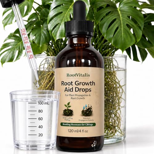 Root Drops for Cuttings, Plant Propagation with 100 mL Cup, 4.06 fl oz